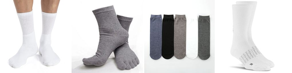 men white socks